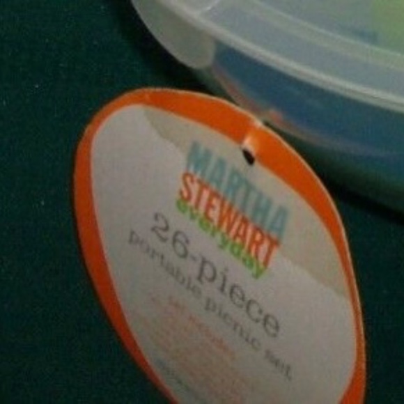 Martha Stewart Picnicware Multicolor Set Complete 26 Piece - Picture 5 of 5